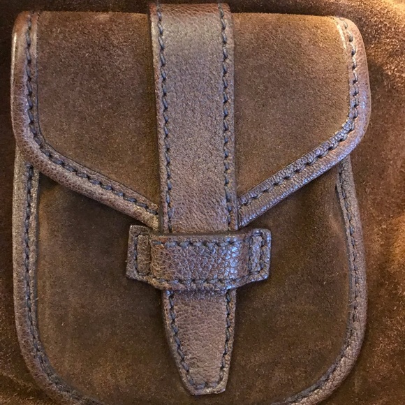 STUNNING Miu Miu brown suede hobo with embroidery - Picture 8 of 11